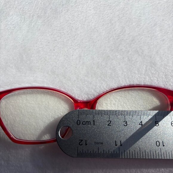 Lafont Women’s EyeGlasses - Frames Only Brillante 6060 51 Red, Brown Eye Glasses - Picture 16 of 16